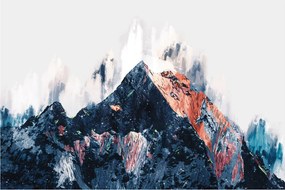 Tablou - Pădure, abstrecție (90x60 cm)
