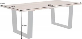 Masuta design industrial vintage Mammut 120cm, salcam