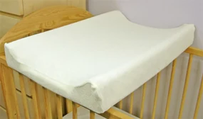 Baby Nellys Husă Terry pe saltea de înfăşat, 70cm x 50cm - ecru