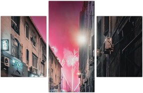 Tablou - Artificii din Marseille (90x60 cm)