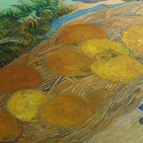 Tablou - Vincent van Gogh, Still Life of  Oranges and Lemons with  Blue Gloves, reproducere (150x105 cm)
