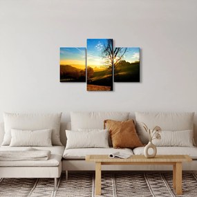 Tablou cu răsăsrit de soare (90x60 cm)