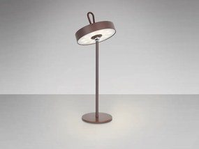 Lampa LED portabila iluminat decorativ IP54 JIGRA corten