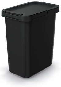 Coș de gunoi suspendat, 12 l, negru
