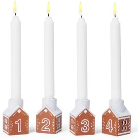 Sfeșnic pentru advent din ceramică Gingerbread – Kähler Design