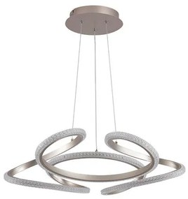 Lustra LED decorativa Doodle Champagne