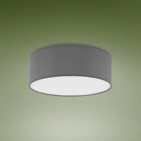 Plafonieră RONDO 4xE27/15W/230V d. 45 cm gri