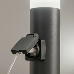 BRILAGI - Lampă LED de exterior cu portalampă ELIA 1xE27/7W/230V 4000K IP44 50 cm antracit