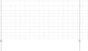 vidaXL Gard cu Stâlp Argintiu 1,2 x 50 m Oțel