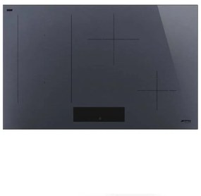 Plita incorporabila cu inductie Smeg SIM1844DG, 80 cm latime