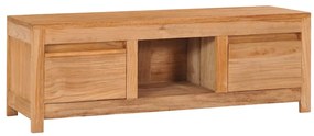 vidaXL Comodă TV, 100 x 30 x 35 cm, lemn masiv de tec