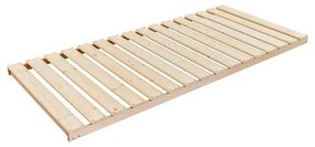 Somier fix LUNDE 90x200 cm, lame solide