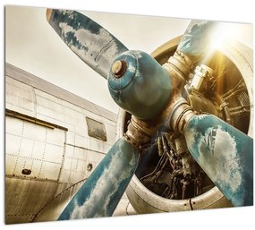 Tablou - Elice de avion vechi (70x50 cm)
