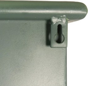 Dulap înalt din metal, verde, 54x42x184 cm, „Merville”