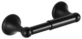 Suport hartie igienica negru 332869A