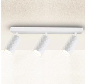 Brilagi - Spot aplicat SELE DIAMANT 3x GU10/30W/230V, alb