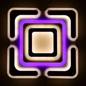 Plafonieră LED dimabilă Ecolite WALP201-RB/LED TIPO LED/120W/230V + telecomandă