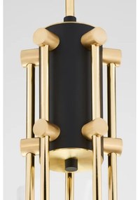 Jupiter 2088 - Lustră pe tijă RAMIREZ 5xE27/15W/230V auriu/negru