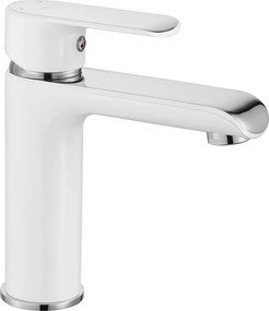 Baterie lavoar Rea Bloom monocomanda alb - crom