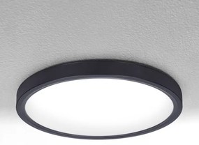 Plafonieră LED dimabilă Brilagi ESTELA LED/48W/230V 3000-6500K ø 40 cm negru + telecomandă