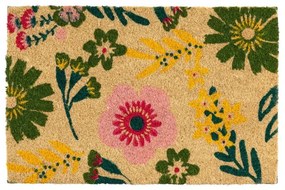 Covoraș de intrare din fibre de nucă de cocos 40x60 cm Flora – Casa Selección