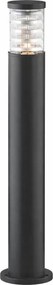 Ideal Lux - Lampă de exterior TRONCO 1xE27/42W/230V 80 cm IP65 neagră