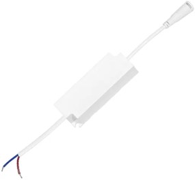 Plafonieră LED Ecolite TL1901-18W/CR PILO LED/18W/230V 4100K 62 cm negru