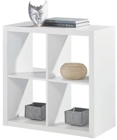 CORP MODULAR CUBE, 77X38X77 CM, CULOARE ALB, MDF