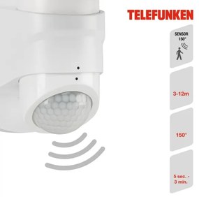 Aplică LED de exterior cu senzor Telefunken 304306TF LED/16W/230V IP44
