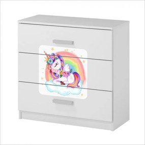 Comoda 3 sertare Unicorn