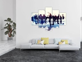 Tablou cu muzicieni (150x105 cm)