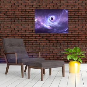 Tablou pe sticlă - Universul (70x50 cm)