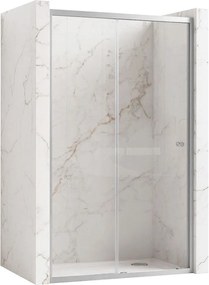 Paravan de dus Rea Primo Slide 130 Chrome