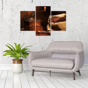 Tablou cu cafea (90x60 cm)
