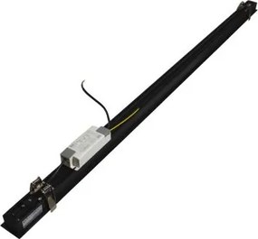 Plafonieră LED REDOM LED/42W/230V 3000K 120 cm neagră