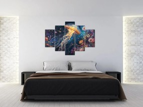 Tablou - Meduză magică (150x105 cm)