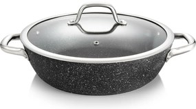Tigaie adâncă cu capac Tescoma PRESIDENT Stone, 28 cm, 28 cm