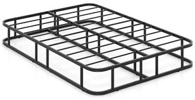 Cadru pat matrimonial din metal, 137x190 cm