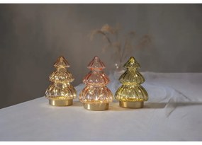 Decorațiune luminoasă de Crăciun portocalie ø 12 cm Abete – Star Trading