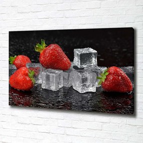 Print pe canvas Capsuni cu gheață