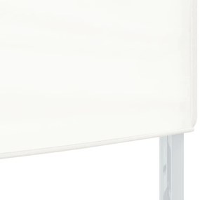 Cort pliabil pentru petrecere, alb, 2x2 m Alb, 2 x 2 m