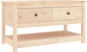 vidaXL Măsuță de cafea, 102x49x55 cm, lemn masiv de pin