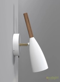 Aplica de perete design nordic Pure alba 78271001 DFTP