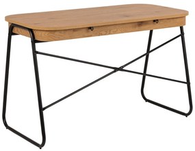 Birou cu blat cu aspect de lemn de stejar 60x120 cm Blueton – Actona