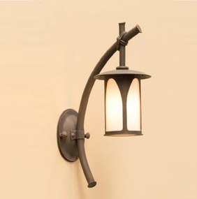 Aplica iluminat exterior din fier forjat design asiatic WL 3492