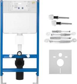 Cadru WC incastrat Rea cu buton HD crom