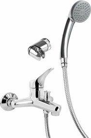 Baterie cada – dus monocomanda Deante Joko crom cu set de dus