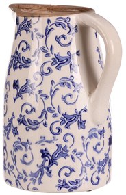 Cana ceramică în stil retro, 20 x 16 x 24 cm
