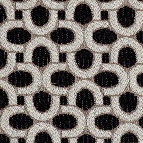 Fotoliu elegant design LUX Rockdale, Sunbeam black