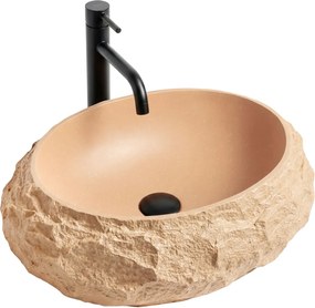 Lavoar pe blat Mika Light Terracotta